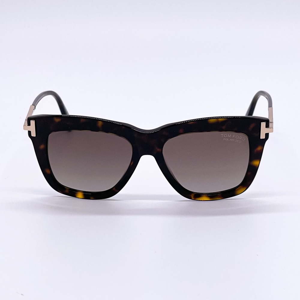 NEW TOM FORD DASHA POLARIZED WOMEN’S SUNGLASSES TF822 52H EYEWEAR FT0822/S - Picture 3 of 10